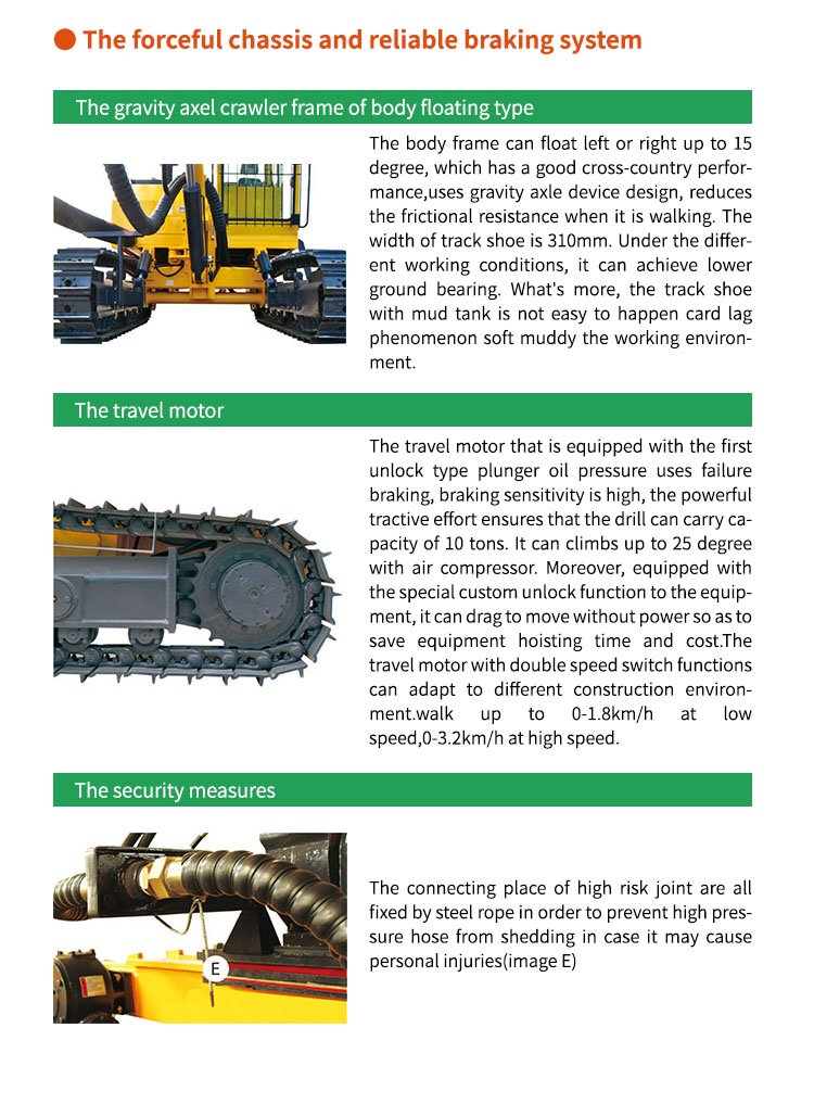 Crawler Mounted Borehole Drilling Rig Prices