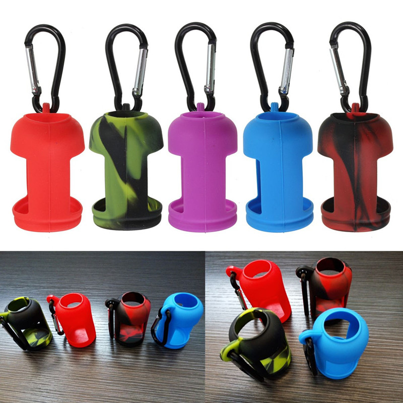 30ml Silicone Hand Sanitizer Perfume Bottle Case, Liquid Bottles Holder 30ml Bottle