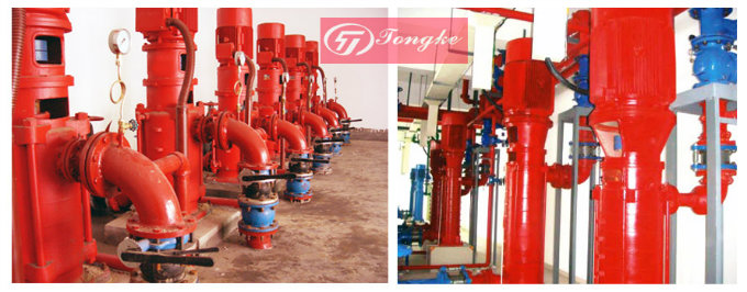 Compact Hydraulic Vertical Fire Fighting Water Pump