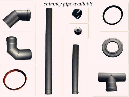 Pellet Stove Chimney Pipe - T Tube