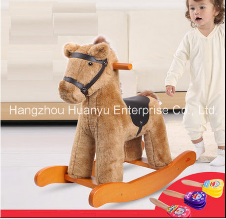 Factory Supply Rocking Horse Brown British Pony