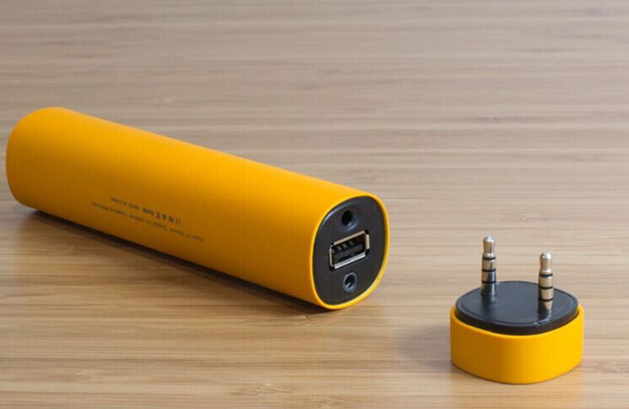 New Fashionable Cylinder Shape Power Bank with Bluetooth Speaker (EG001)