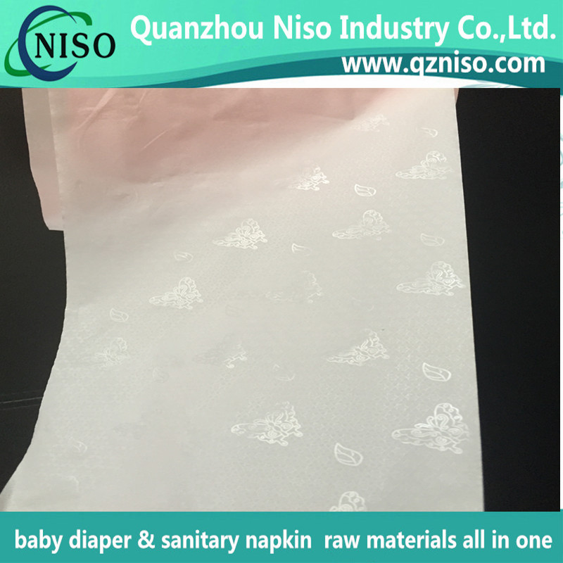 Color Butterfly Pattern Pouch Film for Sanitary Napkin