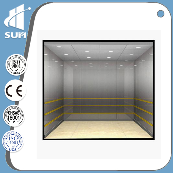 Speed 0.5m/S Capacity 1000-3000kg Goods Elevator