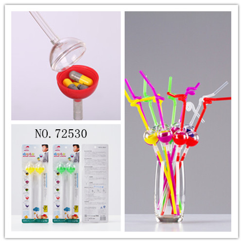 Party Decoration Tableware Reusable Multifunctional Plastic Drinking Straw