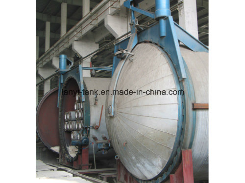 High Quality Stainless Steel Autoclaved Aerated Concrete Brick Production Line Autoclave for Industry with Valves