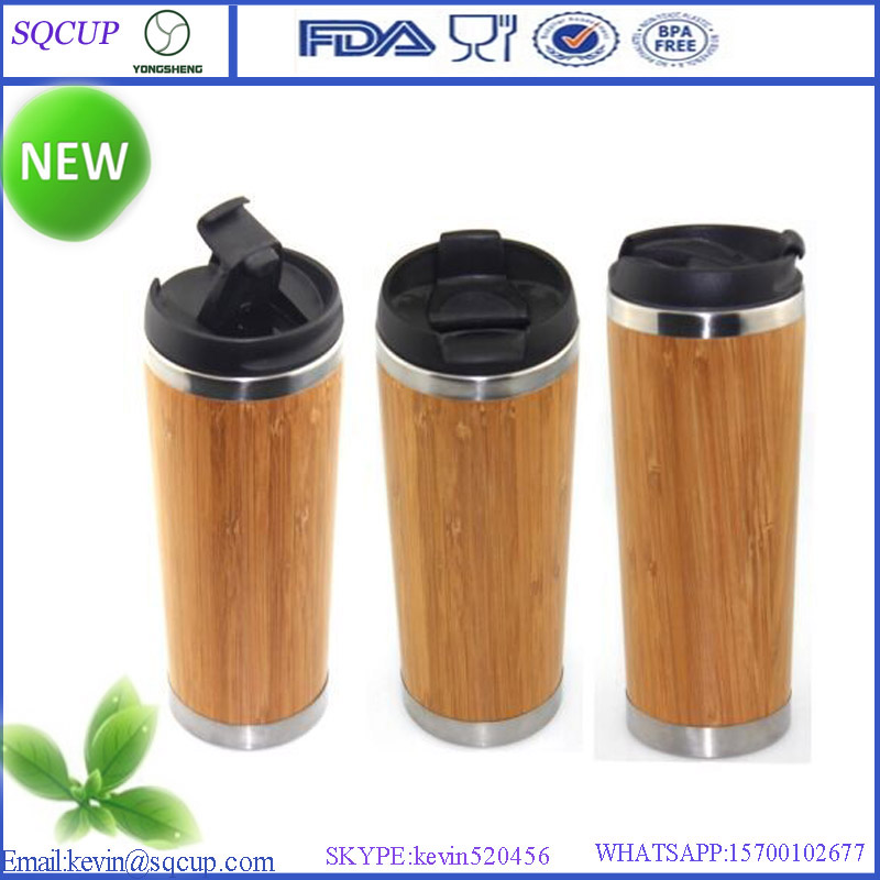 Eco-Friendly Bamboo Mug and Mug Bamboo and Double Wall Travel Bamboo Mug