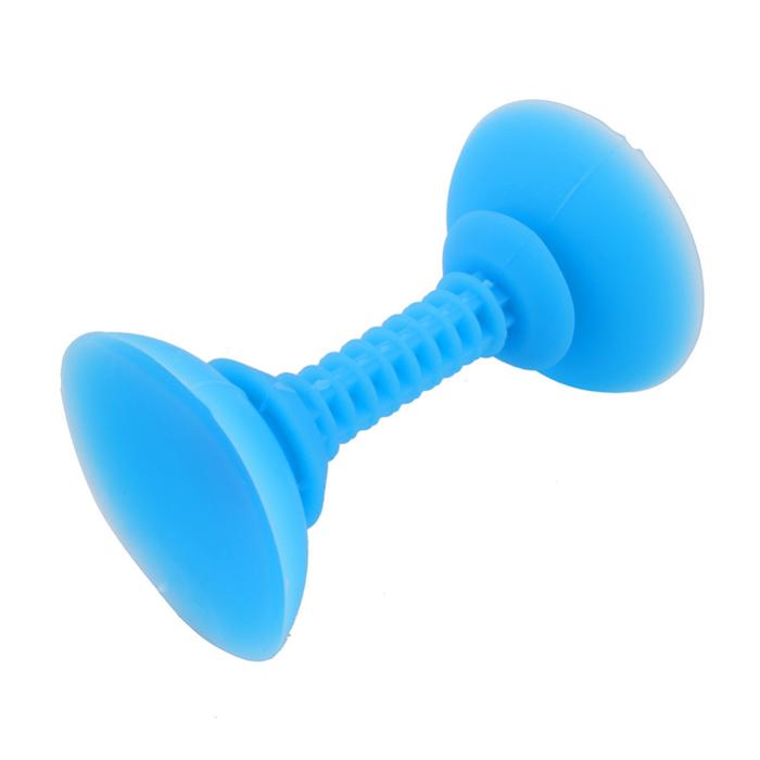 Candy Colored Phone Holder Mini Silicone Universal Creative Double Chuck Bracket Stent