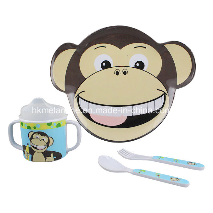 Kids Melamine Tableware Set with 4PCS (TZ3108)