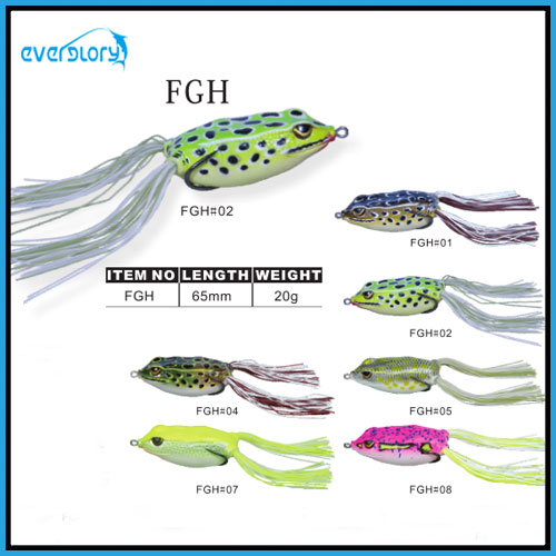 65mm/20g Popular Frog Lure