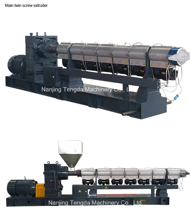 Ce&ISO Plastic Granules Single Screw Extruder