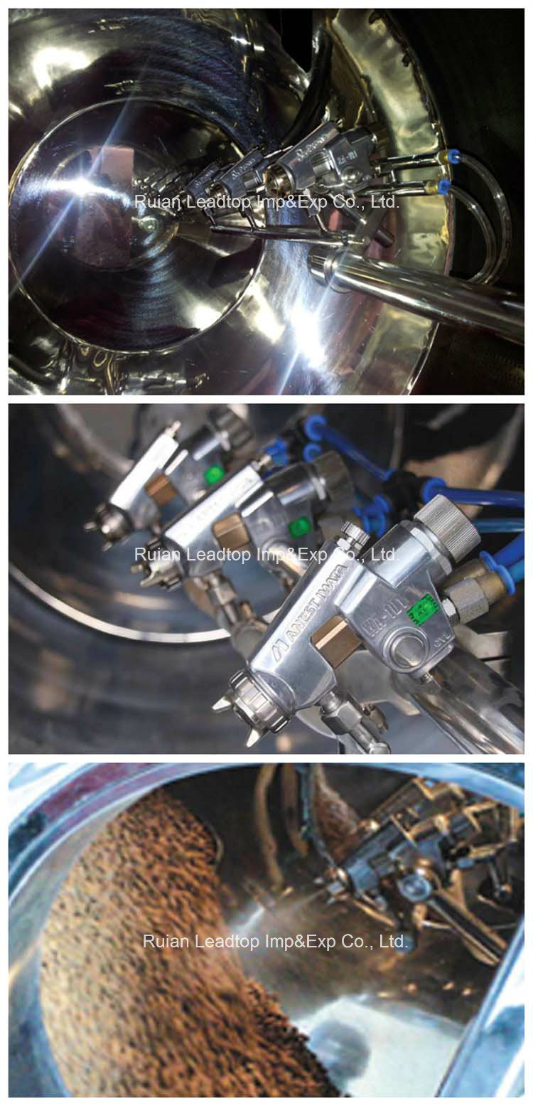 High Efficiency Gum Sugar Coating Machine