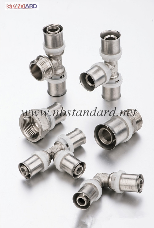 Brass Press Pex-Al-Pex Pipe Fittings