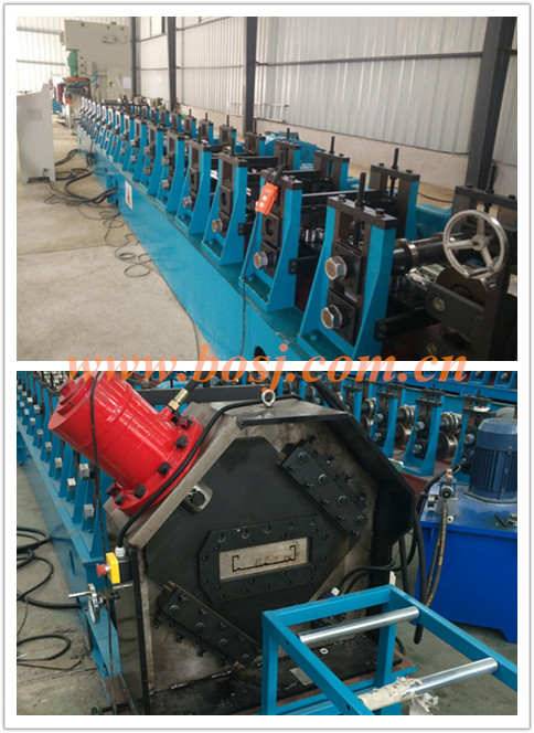 Q235 Construction Scaffold Steel Plank /Deck Roll Forming Making Forming Machine Thailand