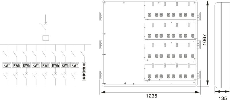 Single Phase Energy Meter 16 Box