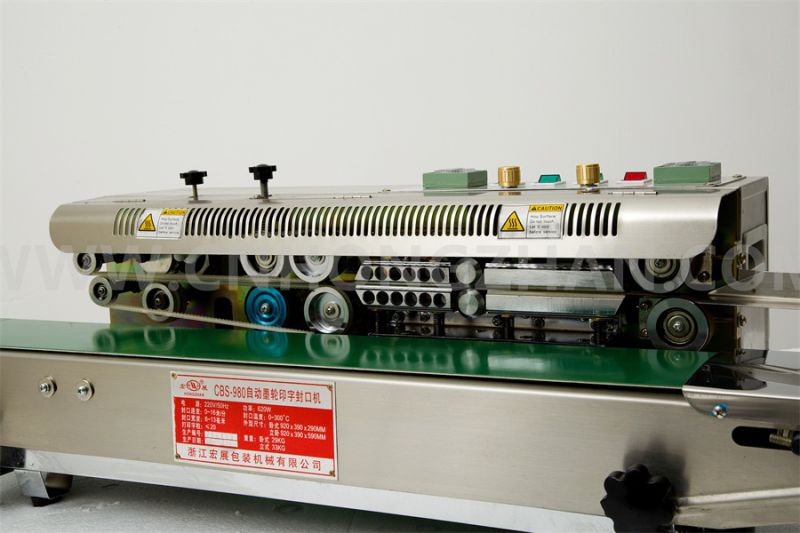 CBS900W Continuous Band Sealer Machine