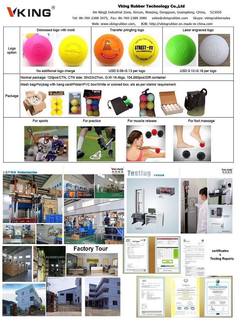 Factory Direct Body Bulding Lacrosse Balls