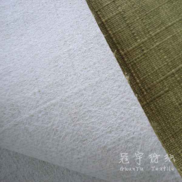 Fr Imitation Linen 100% Polyester Fabric for Sofa