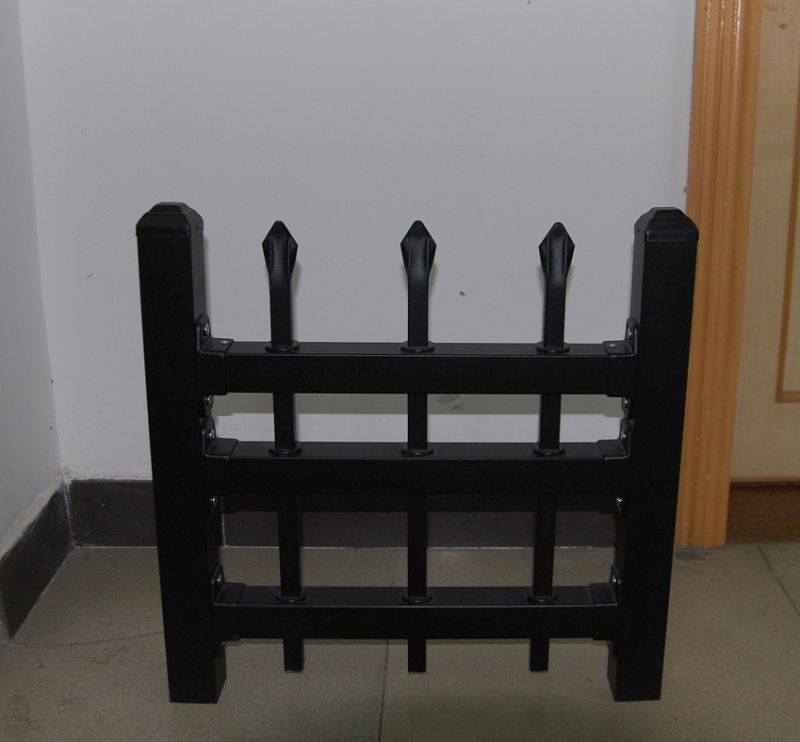 Powder Coated Simple Cheap Wrought Iron Grill Fence Design