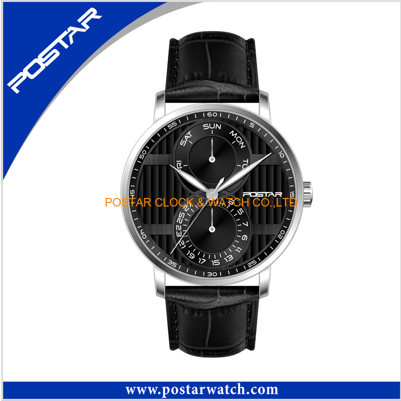 Professional Multifunction Dual Time Swiss Watch Quartz Watch