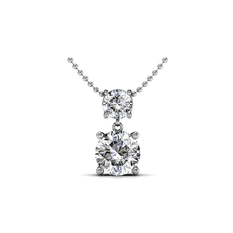 Destiny Jewellery Crystal From Swarovski Jupiter Pendant & Necklace