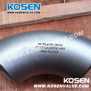 Stainless Steel Pipe Fittings (Elbow)