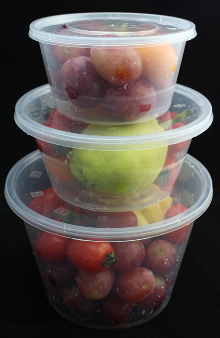 450 Ml 500 Ml 650 Ml Disposable Plastic Food Container