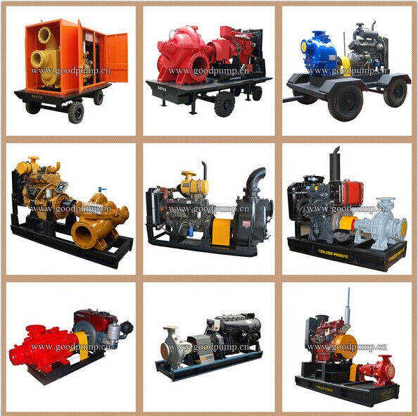 Emergency Heavy Flow Water Supply Pump System