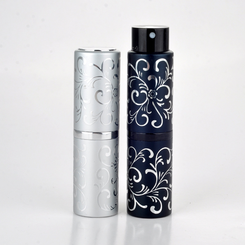 15ml Perfume Refill Travel Atomizer with Embossed Rotation