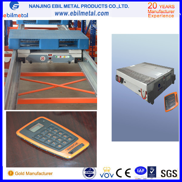 Automatic High End Metal Radio Shuttle Racking with Pallet Runner