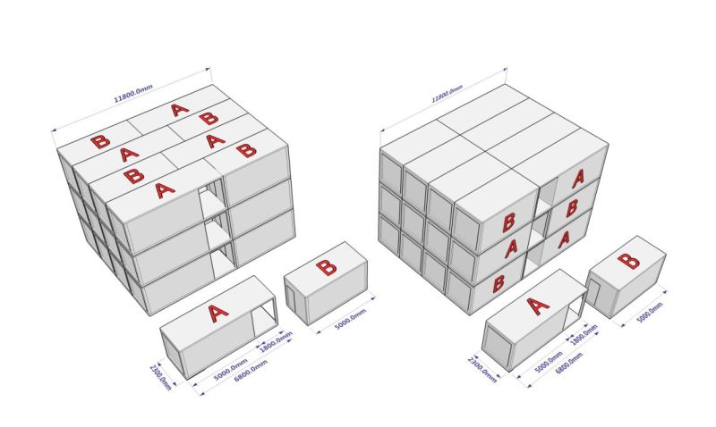 Portable House for Accommodation Needs