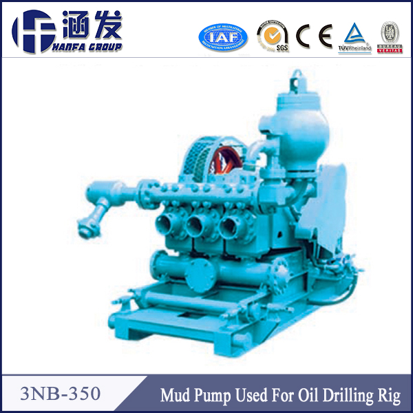 High Pressure Triplex Mud Pump (3NB-350)