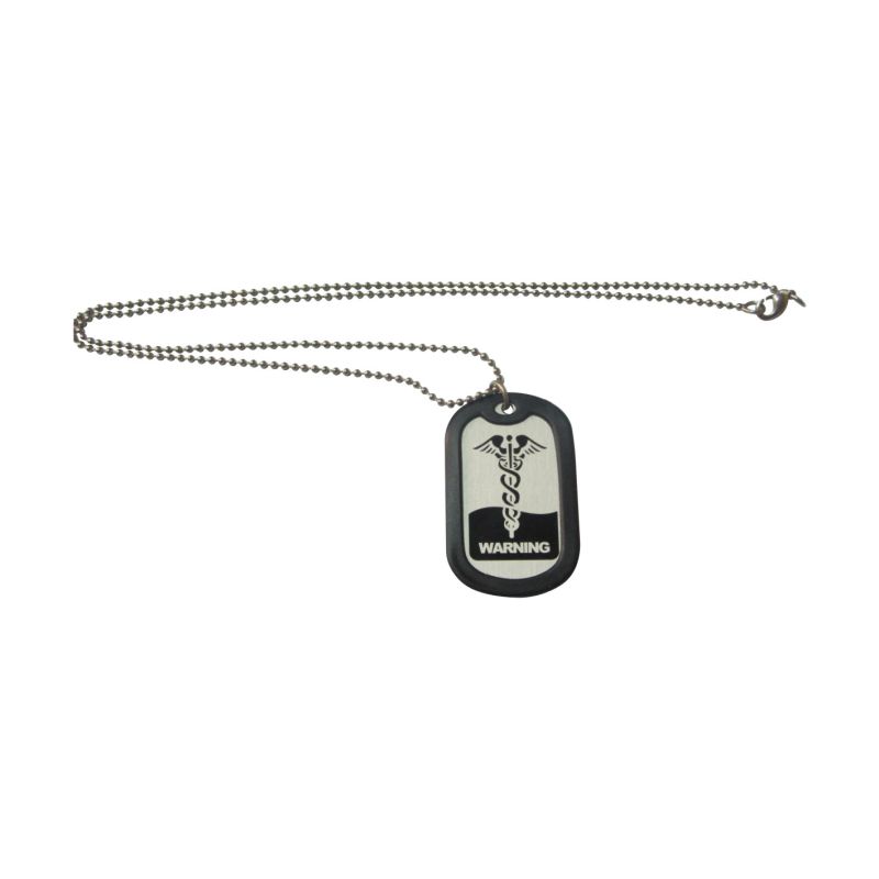 Custom Military Dog Tag with Ball Chain (KD-325)