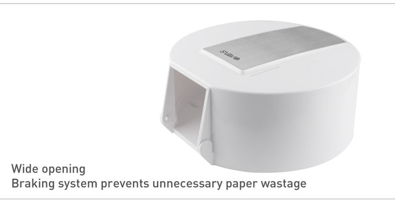 Vx785 Jumbo Roll Tissue Dispenser, Round Tissue Holder, Toilet Paper Machine