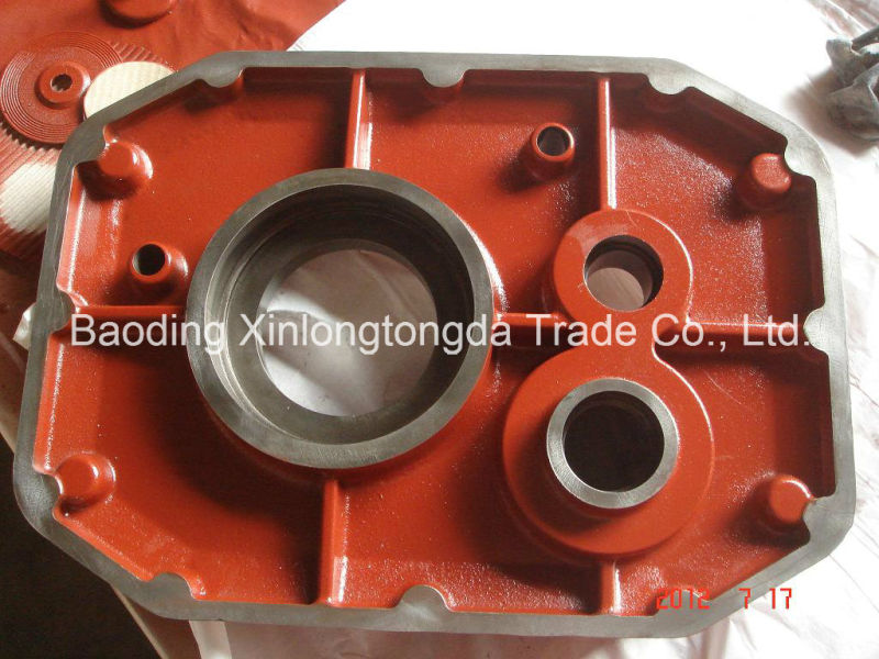 Red Gearbox with Sand Casting Process