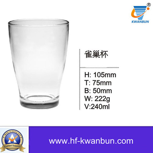 High Quality Drinking Cup Glass Tumbler Glassware Kb-Hn0362