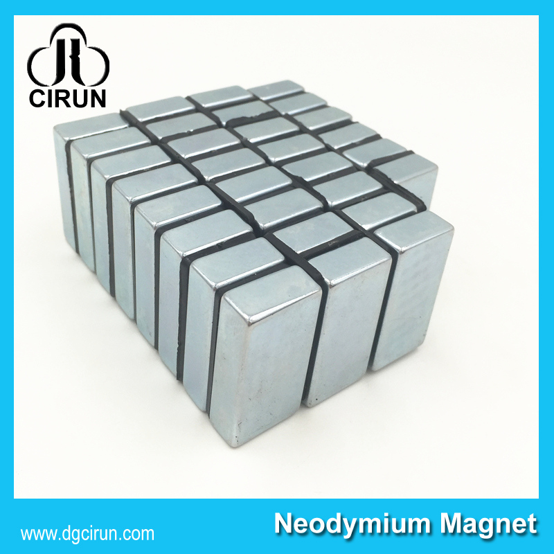 N35-N52 Strong Block Bar Rare Earth Magnet China Manufacturer