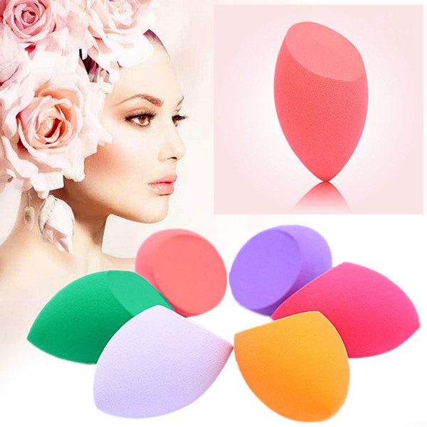 Olive Cut Shape Non-Latex Makeup Sponge