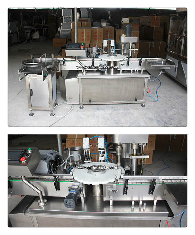 Automatic Eyedrops E-Liquid Filling Machine Capping Machine