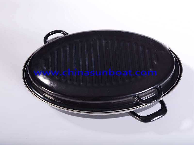 Enamel Oval Roaster Kitchenware