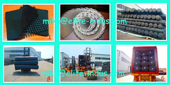 Virgin HDPE Geonet Core Geocomposite Drainage Net