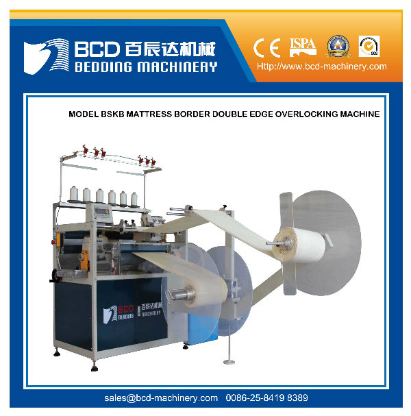 Border Double Serging Mattress Covering Machine