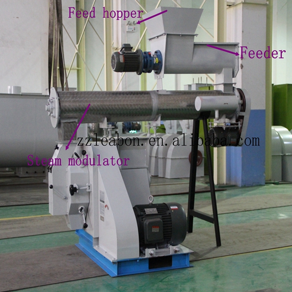 1-1.5t/H Automatic Animal Feed Pellet Machine