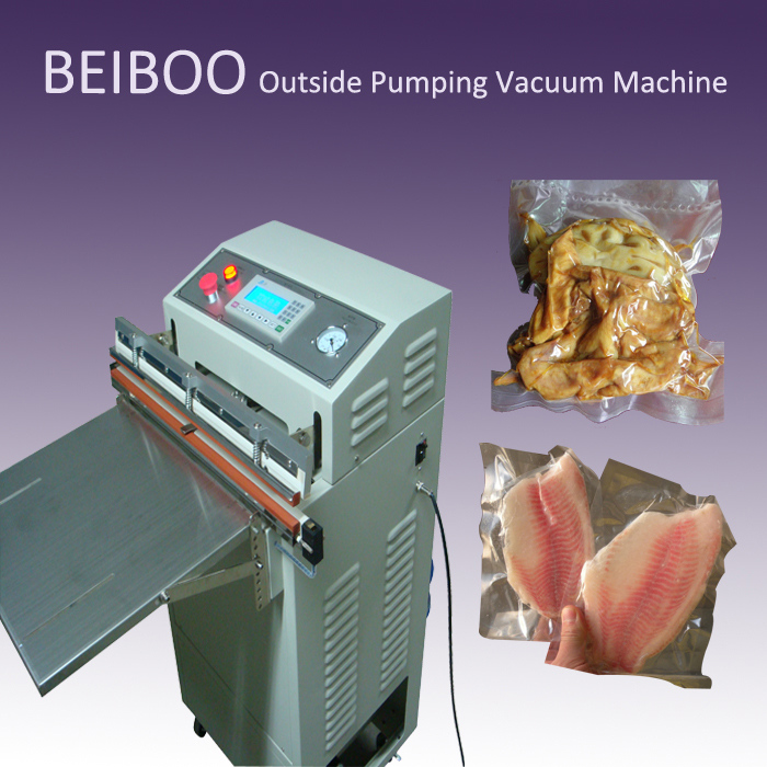 Outside / Eternal Pumping Vacuum Sealing Packaging Machine