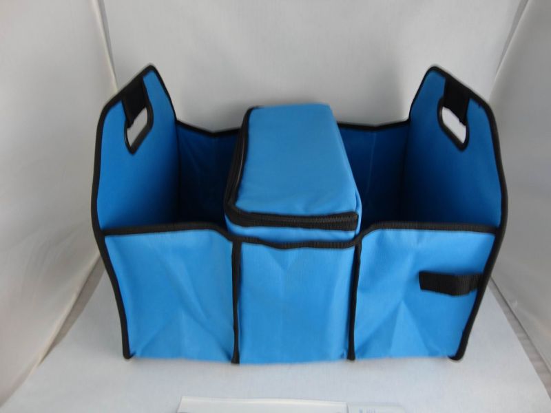 Foldable Trunk Organizer and Cooler Set