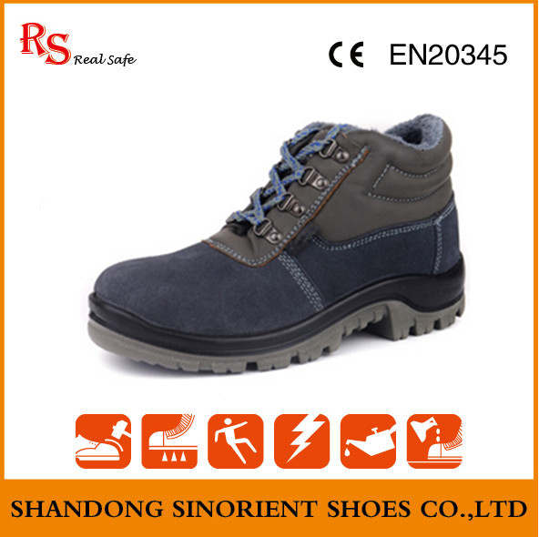 Russian Safety Shoes with Artifical Fur Lining RS250