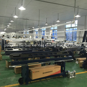 Double System Textile Knitting Machine for Shoe Upper
