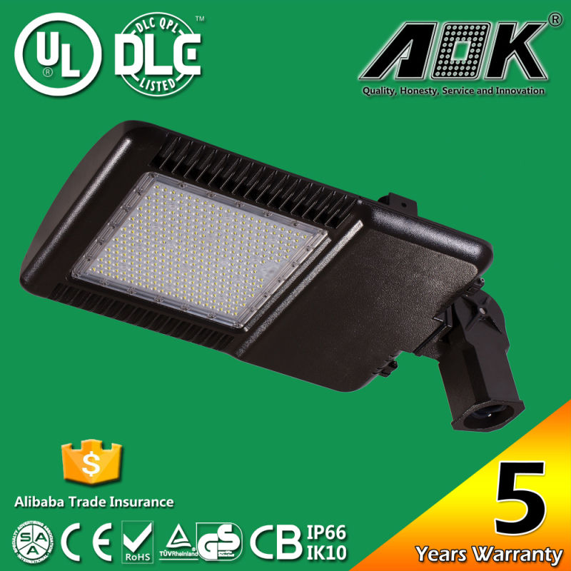 UL cUL Dlc Approved LED Parking Lot Light