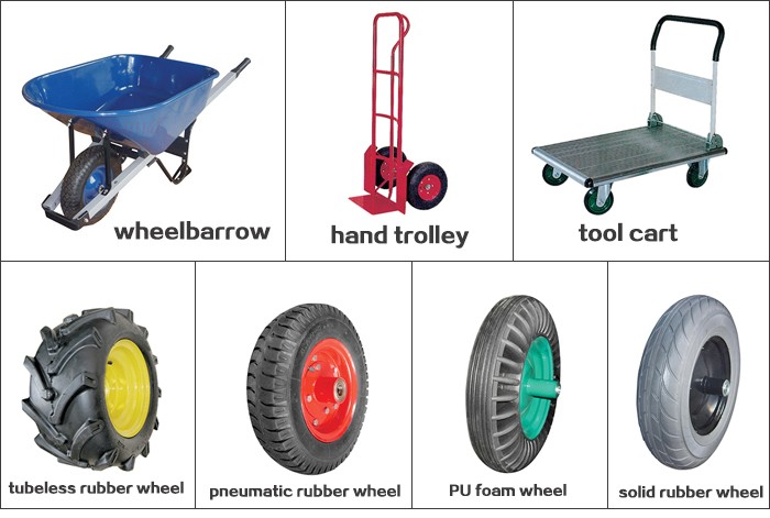 Heavy Duty Wheelbarrow with High Quality