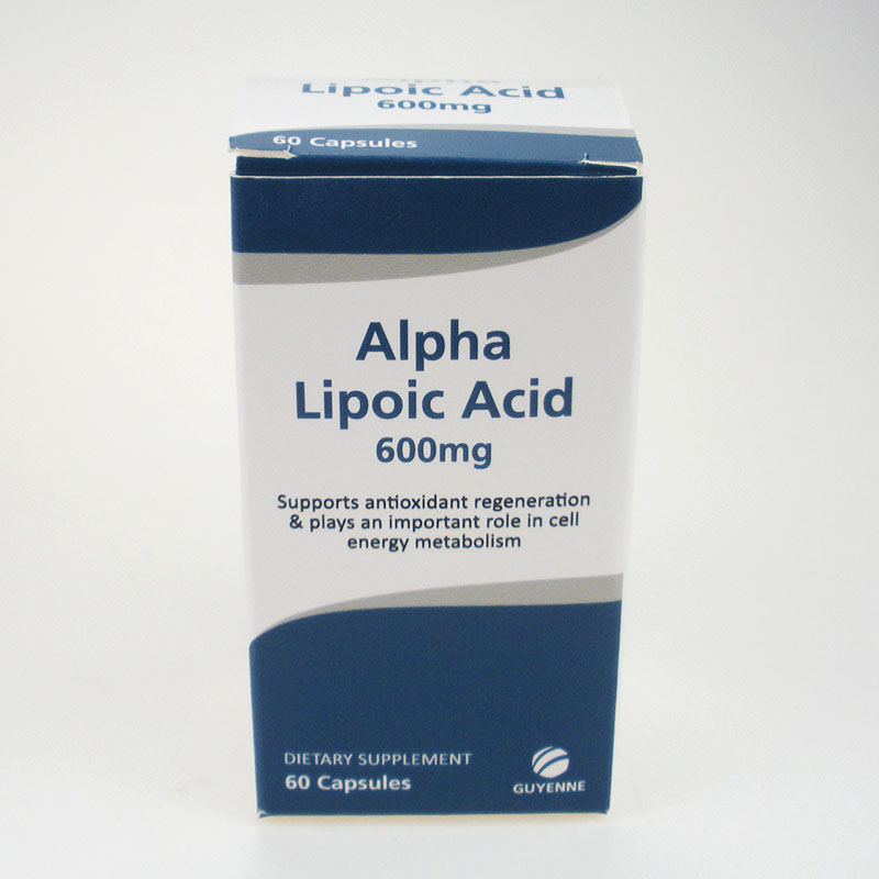 Antioxidant Alpha Lipoic Acid Capsules 600mg